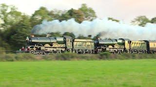 Double Headed Castles 5043 & 7029 Conquer the Devon Banks with "The Mayflower"! | 27/9/24