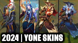 ALL YONE SKINS SPOTLIGHT 2024 | League of Legends