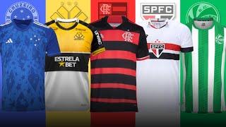 TODAS as CAMISETAS do BRASILEIRÃO 2024!