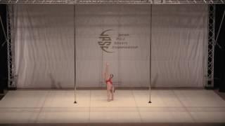 Japan Pole Sports Championship2017 OPEN Elite Senior Women/Zhang yu meng(China)