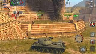 World of tanks Blitz gameplay on I pad 2018