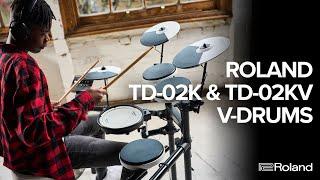 Roland TD-02K & TD-02KV Drum Kits Overview