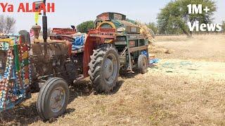 Wheat Crop Harvesting With Theraser|Harvesting 2024|Wheat Harvesting| Pakistan #onlyskill