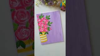 Pretty flowers painting #painting #shorts #shortvideo