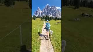 Still the best way to cope with most things ️ #mountainsaremyhome #mountains #dolomitemountains