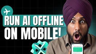 Run AI Offline on Mobile using this FREE TOOL!