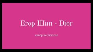 Егор Шип - Dior | кавер на укулеле | saouk