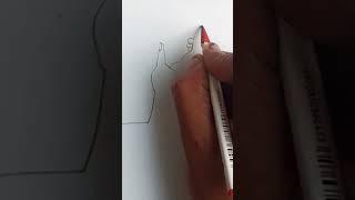 how to draw hand and butterfly sketch #viralvideo #shorts