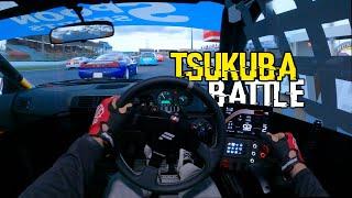 WILD JDM Racing at Tsukuba Circuit in Assetto Corsa | Fanatec CSL DD