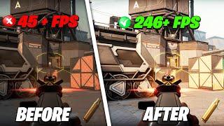 How To Boost FPS and Fix FPS Drops in Valorant Episode 3  Valorant Lag Fix | UPDATED 2021