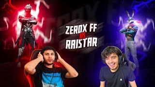 Zerox FF Vs New Raistar| 1v1 Fight on Live