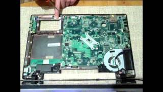 Как разобрать ноутбук Packard bell LX86-JO-500RU (disassemble Packard bell LX86-JO-500RU)