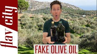 You're Buying Fake Olive Oil...Here's How To Avoid It!