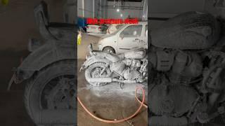 Royal Enfield High Pressure Wash  #ytshorts #shortsfeed #royalenfield #royalenfieldsupermeteor650