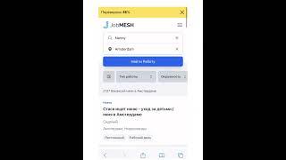 Найти работу в Голландии без знания языка #jobmesh