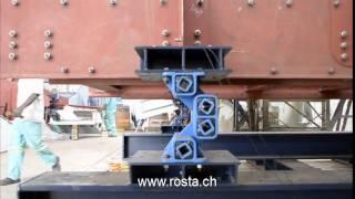 ROSTA vibrating screen suspension