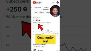 How To Enable Community Tab On Youtube || Community Post Enable Kaise Kare | #shorts