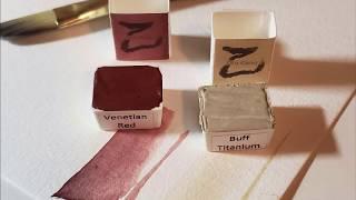 ASMR | Unboxing and Swatching Dr. Oto Kano's Handmade Watercolors