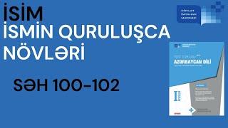 İsim | İsmin quruluşca növləri| DİM test toplu