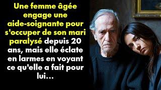 Une femme âgée engage une aide-soignante pour s'occuper de son mari paralysé depuis 20 ans, mais...