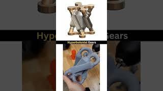 Hyperboloidal Gear | New Gear Mechanism #3d #solidworks #3dprinting #engineering #gear #ddesignhub