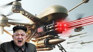 HUGE Tragedy! Thousands of North Korean Logistics Trucks Destroyed by Secret US Helicopters - ARMA 3