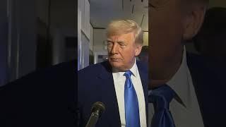 President Trump talks to The BBC