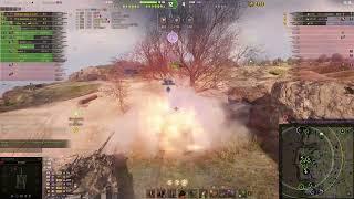 World Of tanks - IS7 HOLDING W platoon meet Kajzoo in the battle