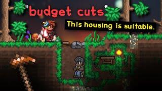 “Dug-in houses” - Terraria's cheapest valid housing