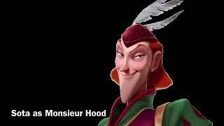 Ryan Burke (Shrek) cast video spoof