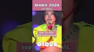 Live Vocals at MAMA 2024 (Girl Groups)