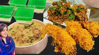 KUNAFA Chicken | Keema Kanji | Onion Pakora | Agar Agar | IFTAR @home #ramadanrecipes