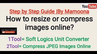 How to compress image size online without losing quality for free | Online Tools -Step by Step Guide