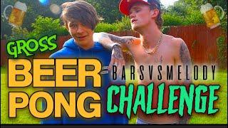 Gross Beer Pong Challenge - Bars Vs Melody