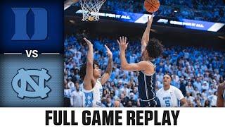 Duke vs. North Carolina Full Game Replay | 2023-24 ACC Men’s Basketball