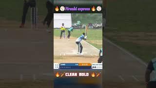 Clean bold by  Hrushi express  #cricket#cricketenthusiast#odishacricket#viralvideo#cricketfan