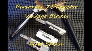 Personna 74 Injector Vintage Blades - Shave Number One