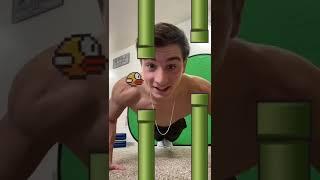 Longest flappy bird push-ups