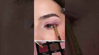 Soft pink and purple eyeshadow look perfect for valentines day using Natasha denona retro palette
