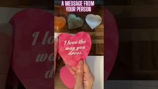 IMPORTANT MESSAGE FROM YOUR PERSON ️ I REPRESS MY EMOTIONS (COLLECTIVE LOVE READING) #shorts