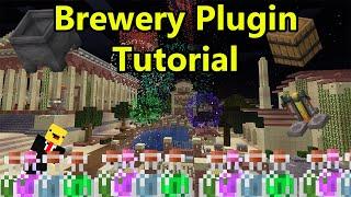 Minecraft Brewery Plugin Tutorial  - (Beer, Vodka, Alcohol) - Minecraft 1.20 - ( Towny Server )