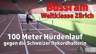 Büssi beim Hürdenlauf am Weltklasse Zürich | Büsser