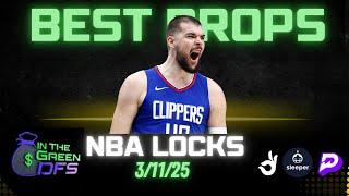 PRIZEPICKS NBA TODAY | BEST 5 BETS | TUESDAY 3/11/25 | BONUS BET 