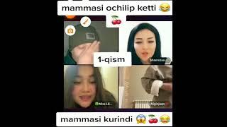 nigina mamamyiz ochilip ketayapti tiktok batille 18+