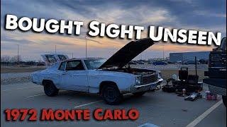 Bought Sight UNSEEN Monte Carlo - Will it RUN AND DRIVE 500 miles home!?