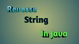 How to reverse a String in java using recursion?