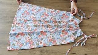 Anyone Can Sew This Cute Dress / Sew Simple and Beautiful Summer Dresses 