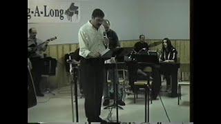 Gurrin Gillingham Leading Chorus (Let's Talk About Jesus) Gospel Sing-A-Long March 20 1999 movie