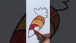 draw a markovka (vegetable)