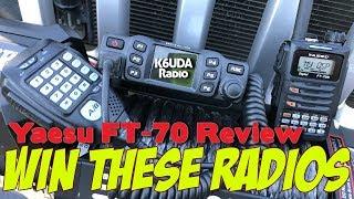 The Yaesu FT-70 Review. Win this Radio from K6UDA